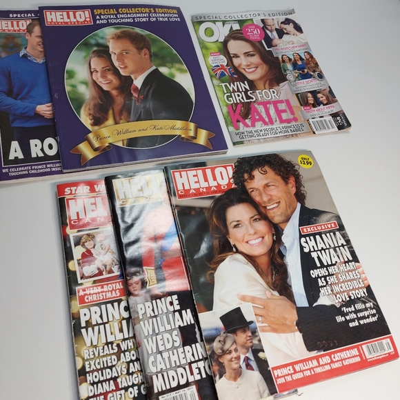 Hello Magazine + OK! Prince William & Kate Wedding Specials, More, 6 - Picture 2 of 9